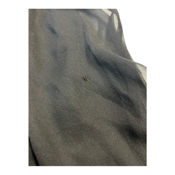 PARKER Elegant Black Beaded Halter Dress Size 2 - Picture 10 of 16